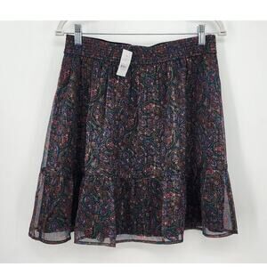 New NWT Loft Skirt Size‎ Medium Floral